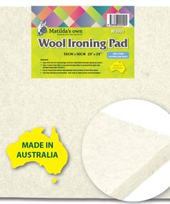 Wool ironing mat