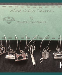 Wine glass charms