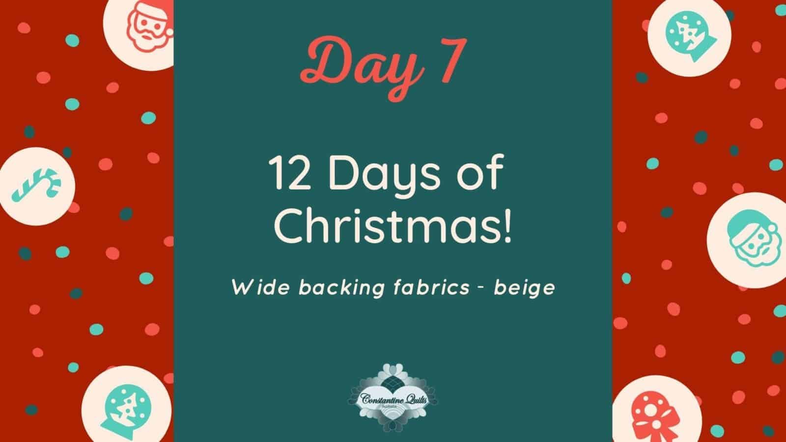 12 days of Christmas