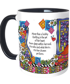 Quilt artistry mug