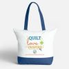 Quilt tote bag
