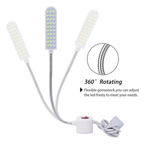 LED gooseneck light (110v) US plug - Image 4