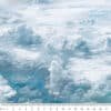 Clouds of the Sky Wide fabric