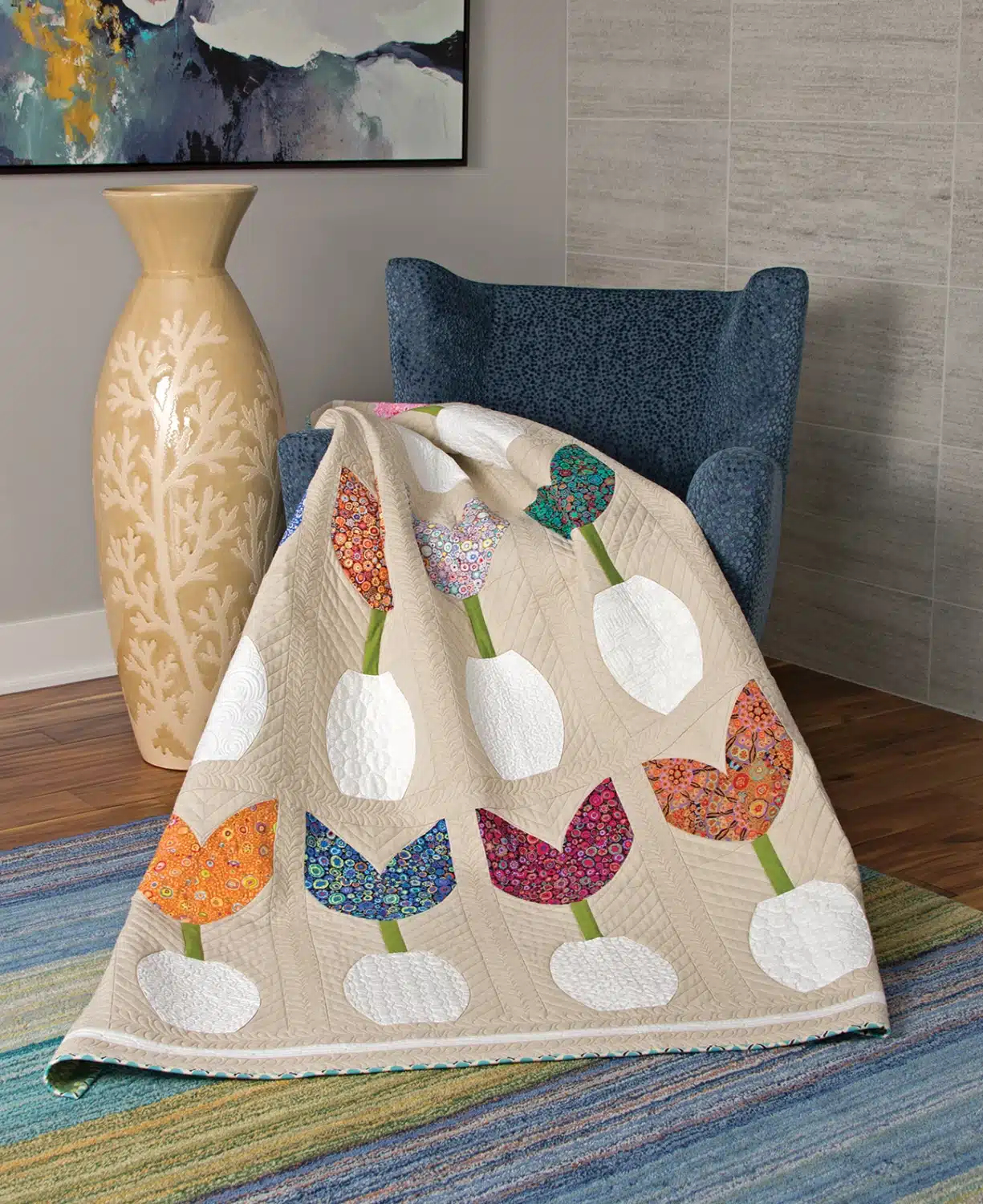 Contemporary Curved Quilts - Image 4