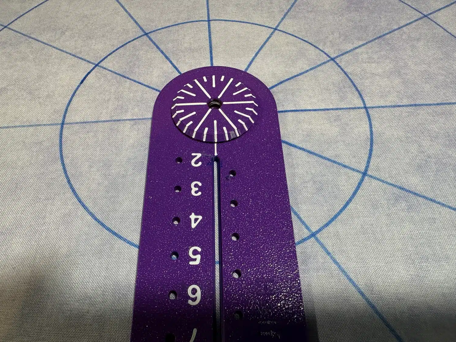 Magnetic Circle Marker 30in Purple