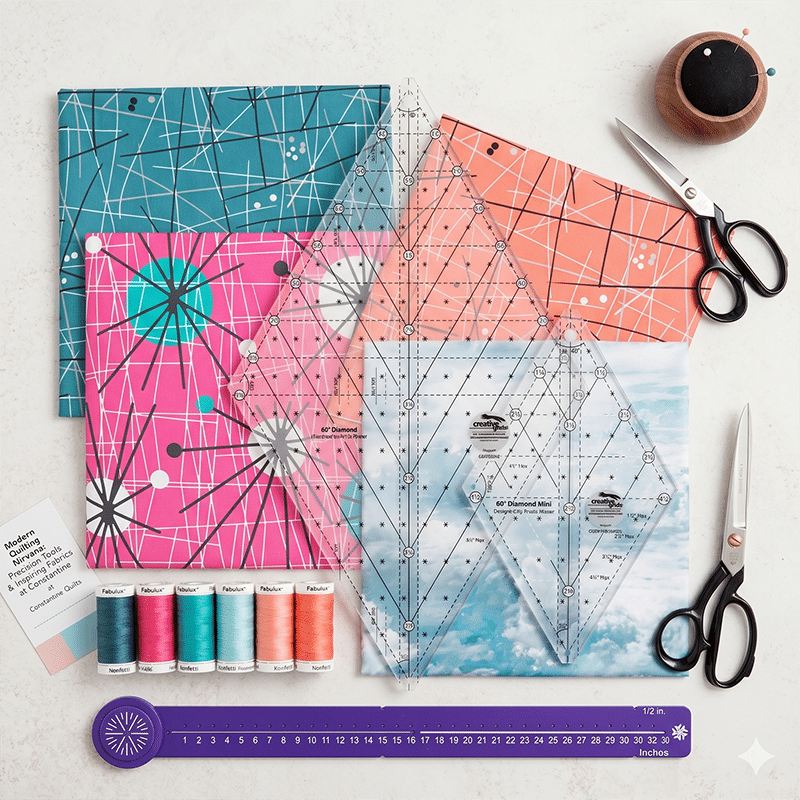 Mastering Modern Geometric Quilt Designs