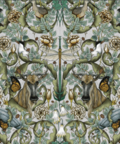 Multi Gray Mythic Forest Wide Backing